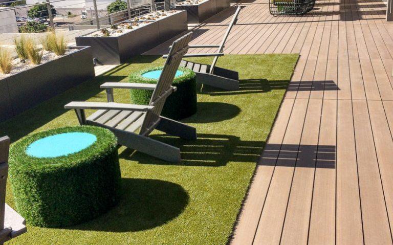Symphony Tower in San Diego Featuring Decking