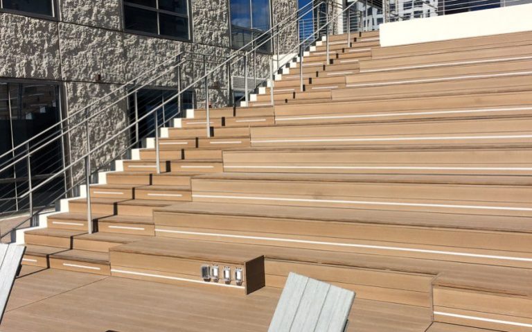 Symphony Tower in San Diego Featuring Decking