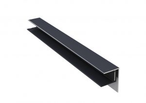 Quik-Trim Fenster J-Mould mit PVC-Basis