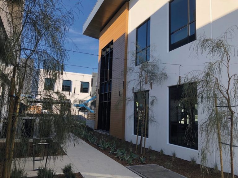 Novano cladding façade project: Avoin Complex in Burbank, California