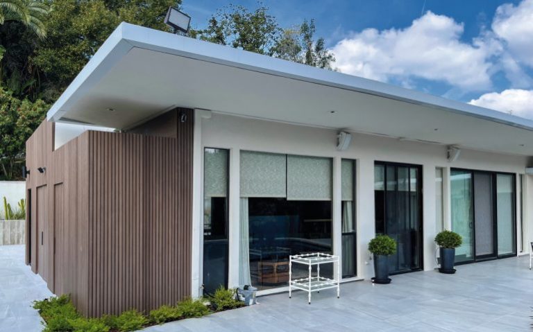 Elegant siding design of a private residential home in California by Novano