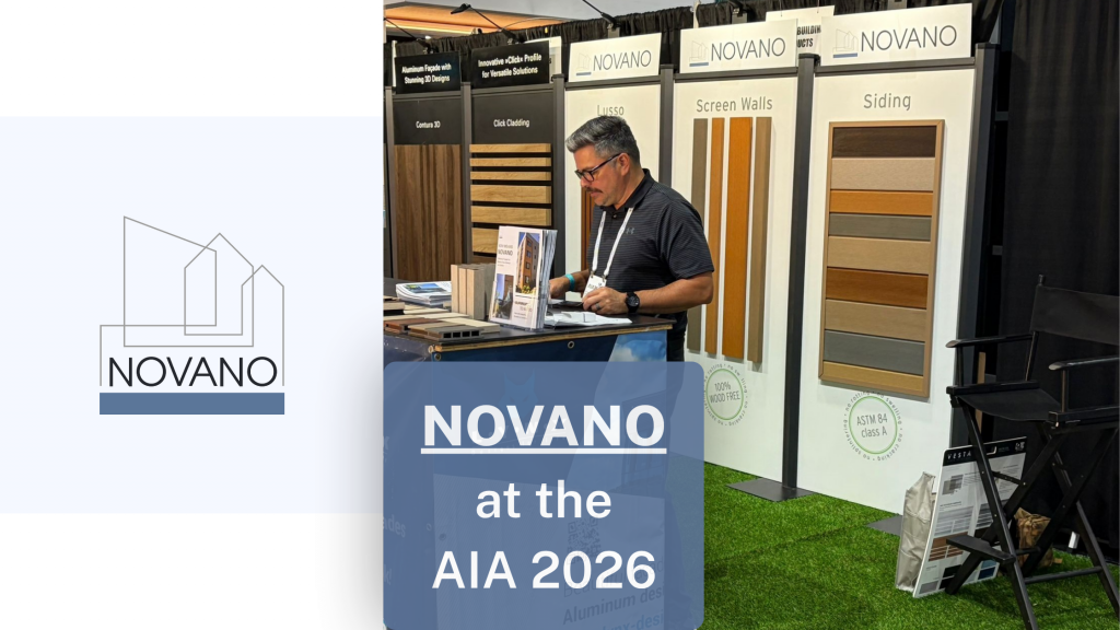 Novano Building Products Showcases Next-Generation Building Materials at AIA Conference on Architecture & Design 2026