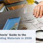 Architects evaluating modern cladding materials for commercial and residential building design in 2026