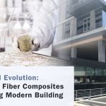 Novano Enhanced Fiber Composite technology combining sustainable material science with modern architectural building applications.
