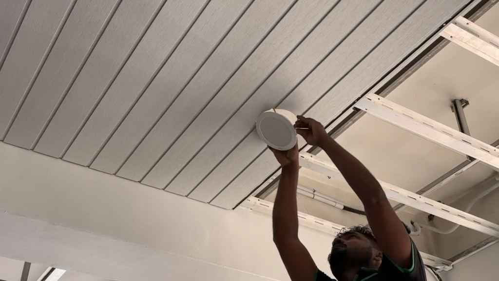Industrial Facility in Malaysia Featuring Soffits & Ceilings